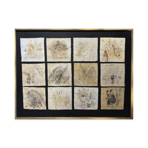 Maite Izquierdo - Políptico de sudarios naturales