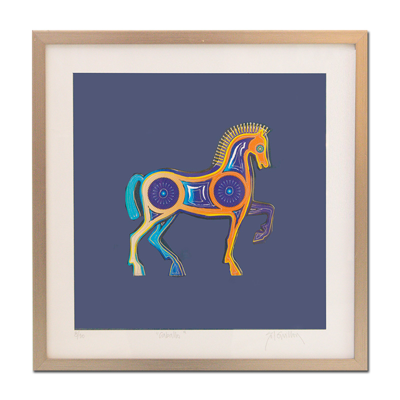 Sol Guillón - Caballo naranja